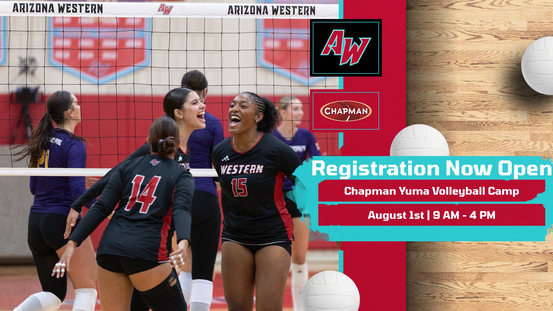 Registration now open for Chapman Yuma Volleyball Camp